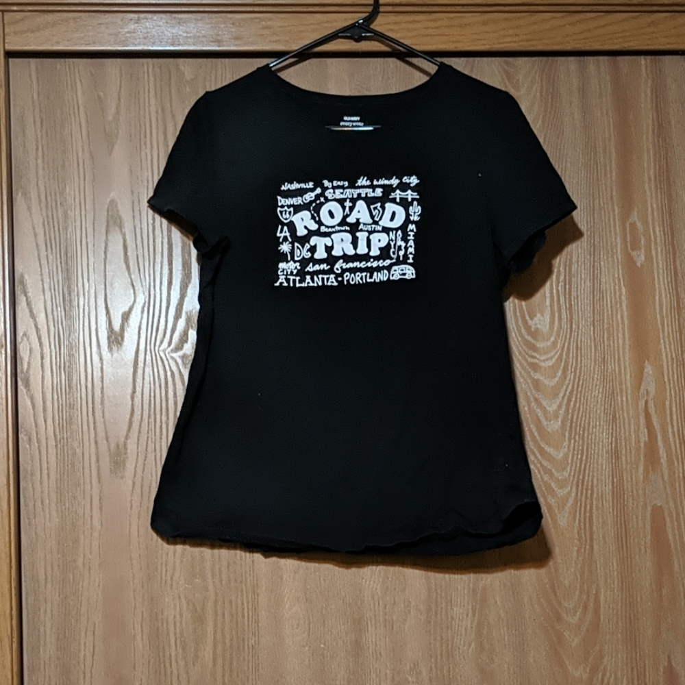 Old Navy "Road Trip" Tee size Medium